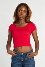 AERO Super Soft Square Neck Baby Tee thumbnail 1