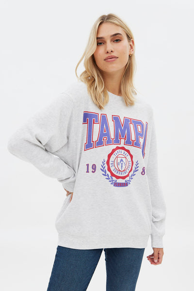 AERO Graphic Oversized Crew Neck Sweatshirt – Bluenotes