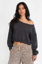 AERO Off-Shoulder Sweatshirt thumbnail 1