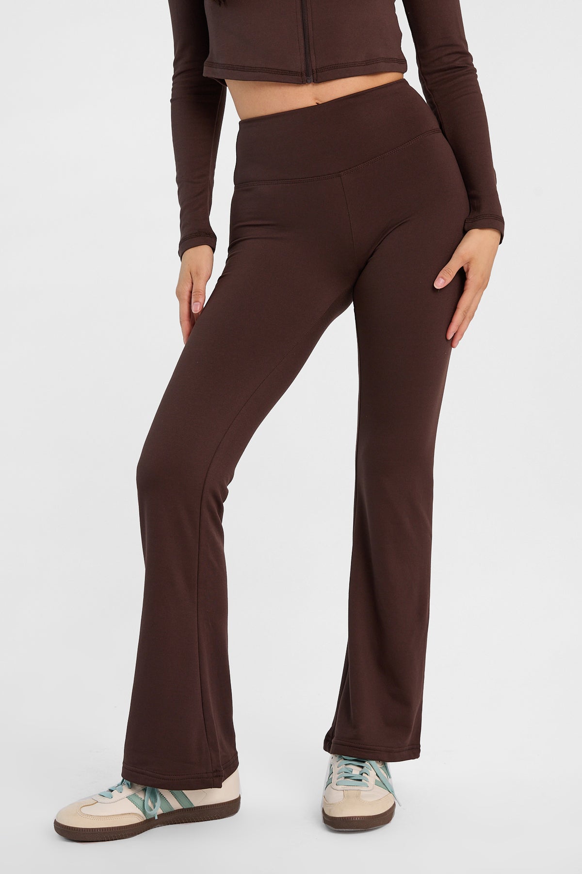 Super Soft Fleeceback Flare Leggings