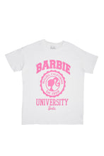T-shirt décontractée imprime? graphique Barbie University Malibu California Est 1959 thumbnail 1