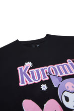 T-shirt décontractée imprime? graphique Kuromi My Melody thumbnail 2