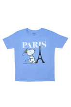 T-shirt décontracté imprime? graphique Peanuts Snoopy Paris thumbnail 1