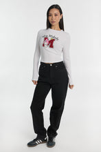 My Melody Graphic Long Sleeve Baby Tee thumbnail 4