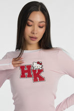 Hello Kitty Graphic Long Sleeve Baby Tee thumbnail 1