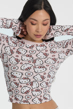 Hello Kitty Graphic Long Sleeve Baby Tee thumbnail 2
