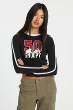 Peanuts Snoopy 50 Graphic Long Sleeve Baby Tee thumbnail 1