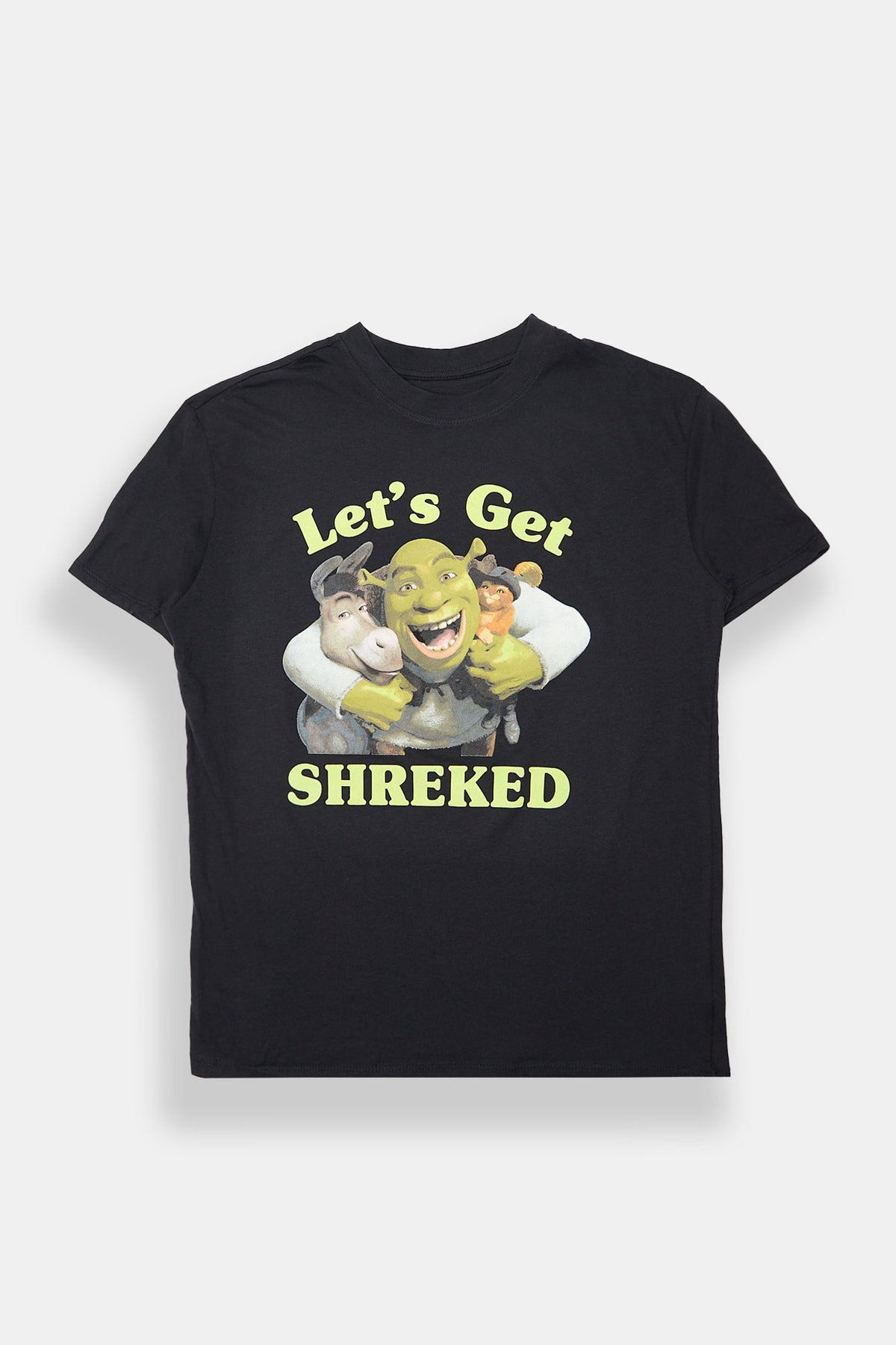Let's Get Shreked Graphic Boyfriend Tee