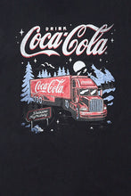 T-shirt coupe garçonne imprimé Coca-Cola Truck thumbnail 2