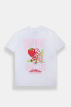 T-shirt coupe garçonne imprimé Charlotte aux Fraises Farm Fresh thumbnail 1