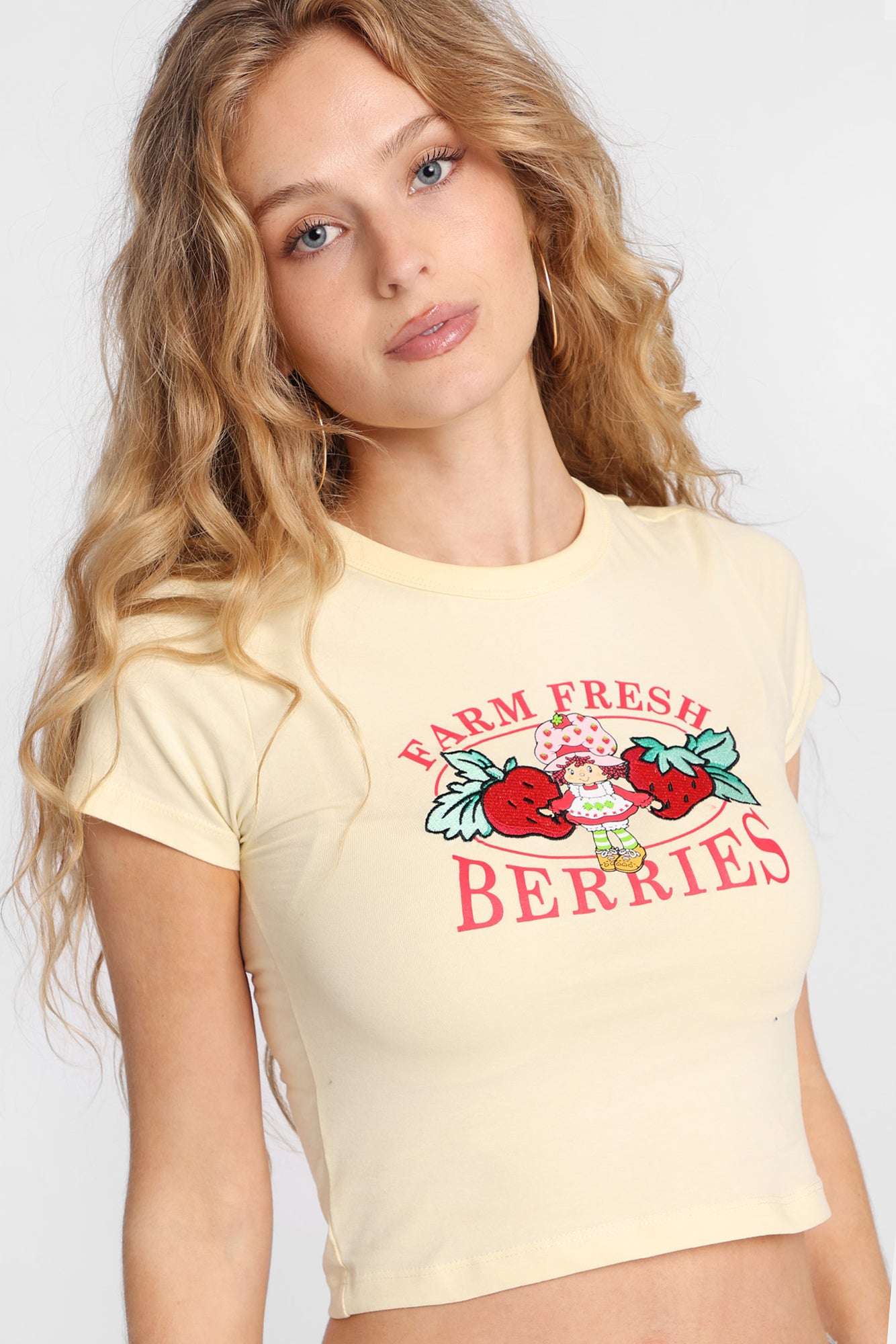 Strawberry Shortcake Farm Fresh Graphic Baby Tee