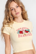 Strawberry Shortcake Farm Fresh Graphic Baby Tee thumbnail 1
