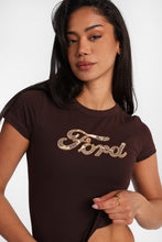 T-shirt ajusté imprime? graphique Ford Camouflage thumbnail 2