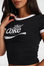 Diet Coke Graphic Ringer Baby Tee thumbnail 2