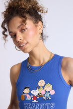 Peanuts Graphic Ribbed High Neck Tank Top thumbnail 2