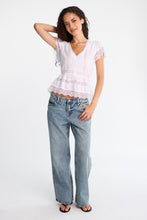 AERO Lace Panel Tie-Back Babydoll Top thumbnail 8