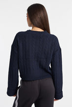 Pull à col rond en tricot torsadé AERO thumbnail 11