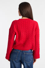 Pull à col rond en tricot torsadé AERO thumbnail 15