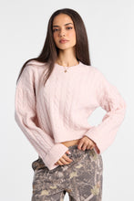 Pull à col rond en tricot torsadé AERO thumbnail 17