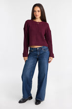 Pull à col rond en tricot torsadé AERO thumbnail 24