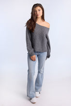 AERO Cable Knit Slash Neck Sweater thumbnail 5