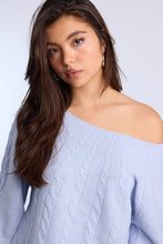 AERO Cable Knit Slash Neck Sweater thumbnail 11