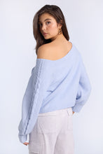 AERO Cable Knit Slash Neck Sweater thumbnail 12