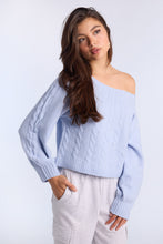 AERO Cable Knit Slash Neck Sweater thumbnail 10
