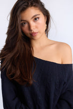 AERO Cable Knit Slash Neck Sweater thumbnail 15