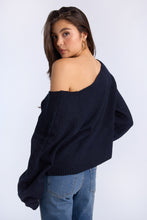 AERO Cable Knit Slash Neck Sweater thumbnail 16