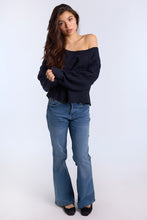 AERO Cable Knit Slash Neck Sweater thumbnail 17