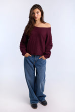 AERO Cable Knit Slash Neck Sweater thumbnail 21