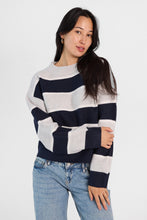 AERO Striped Flat Knit Crew Neck Sweater thumbnail 2