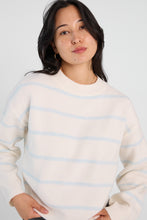 AERO Striped Flat Knit Crew Neck Sweater thumbnail 6
