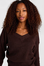 AERO V-Neck Slouchy Sweater thumbnail 6