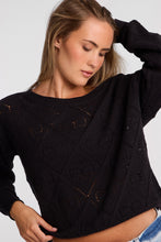 AERO Pointelle Knit Off-Shoulder Sweater thumbnail 3