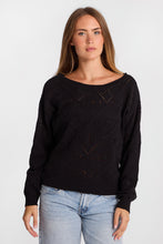 AERO Pointelle Knit Off-Shoulder Sweater thumbnail 7