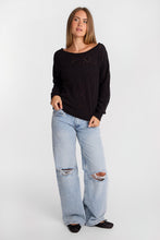 AERO Pointelle Knit Off-Shoulder Sweater thumbnail 8