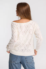 AERO Pointelle Knit Off-Shoulder Sweater thumbnail 10