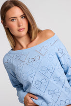 AERO Pointelle Knit Off-Shoulder Sweater thumbnail 16