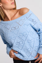 AERO Pointelle Knit Off-Shoulder Sweater thumbnail 20