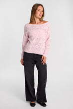 AERO Pointelle Knit Off-Shoulder Sweater thumbnail 28