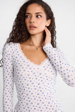 AERO Long Sleeve Lace Trim Top thumbnail 7