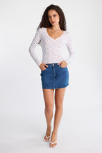 AERO Long Sleeve Lace Trim Top thumbnail 9