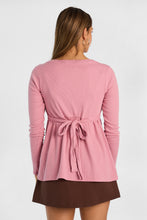 Haut babydoll à col henley et manches longues AERO thumbnail 11