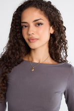 AERO Long Sleeve Boatneck Top thumbnail 3