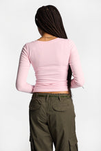 AERO Long Sleeve V-Neck Ballet Top thumbnail 7