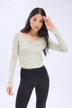 AERO Ribbed Long Sleeve Notch Neck Tee thumbnail 14