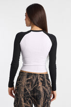AERO Long Raglan Sleeve Baby Tee thumbnail 4