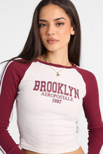 AERO Long Raglan Sleeve Baby Tee thumbnail 11